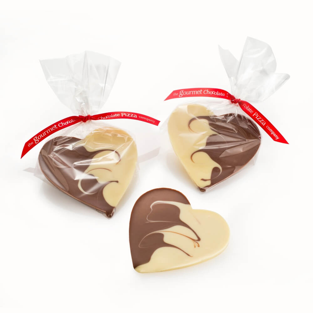 Back for Valentine's Day 2022, our Milk and White Chocolate Hearts look and taste beautiful.